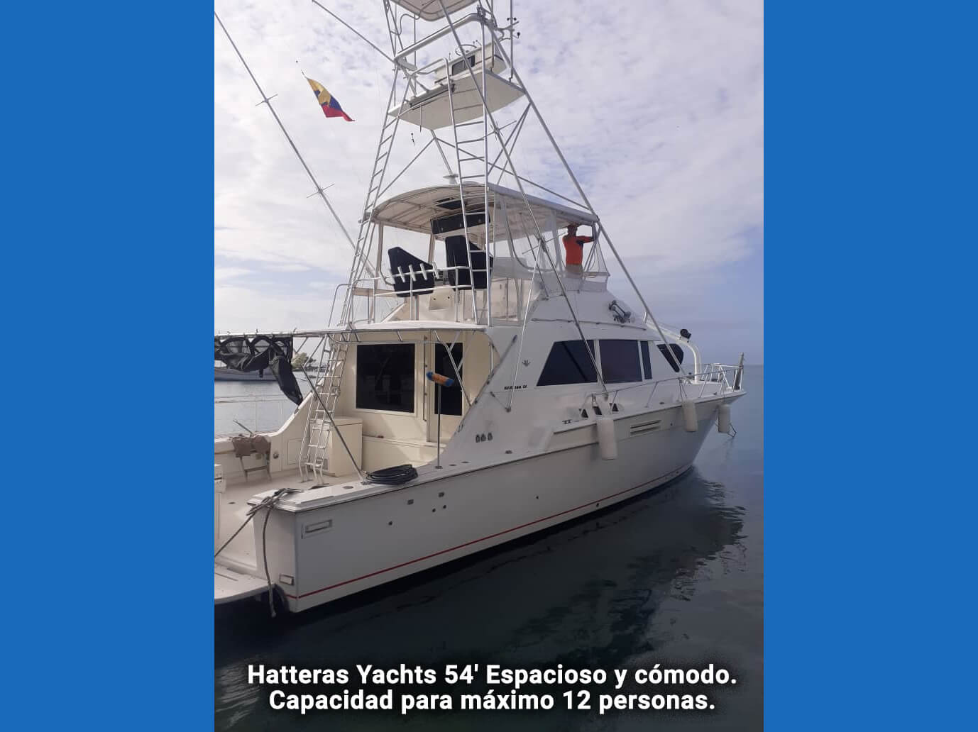 Yate Impetuoso, hasta 10 persona, reuniones especiales y eventos privados en yates, Pampatar, Margarita, Coche y Cubagua